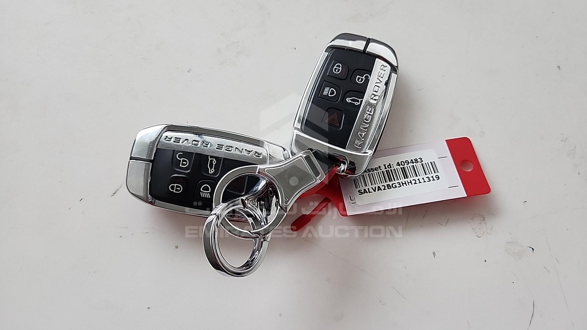 2017 RANGE ROVER EVOQUE VIN: SALVA2BG3HH211319