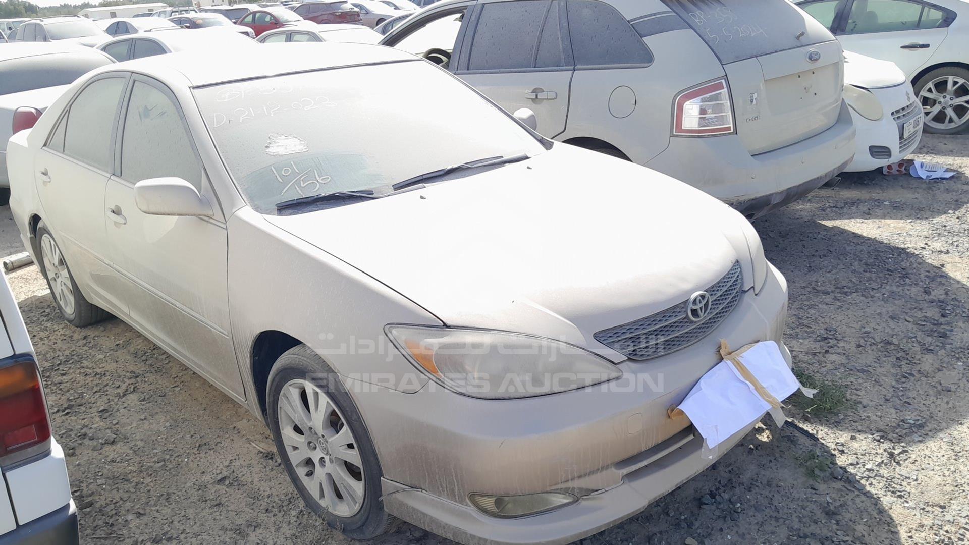 2004 TOYOTA CAMRY VIN: 4T1BE32K44U355001