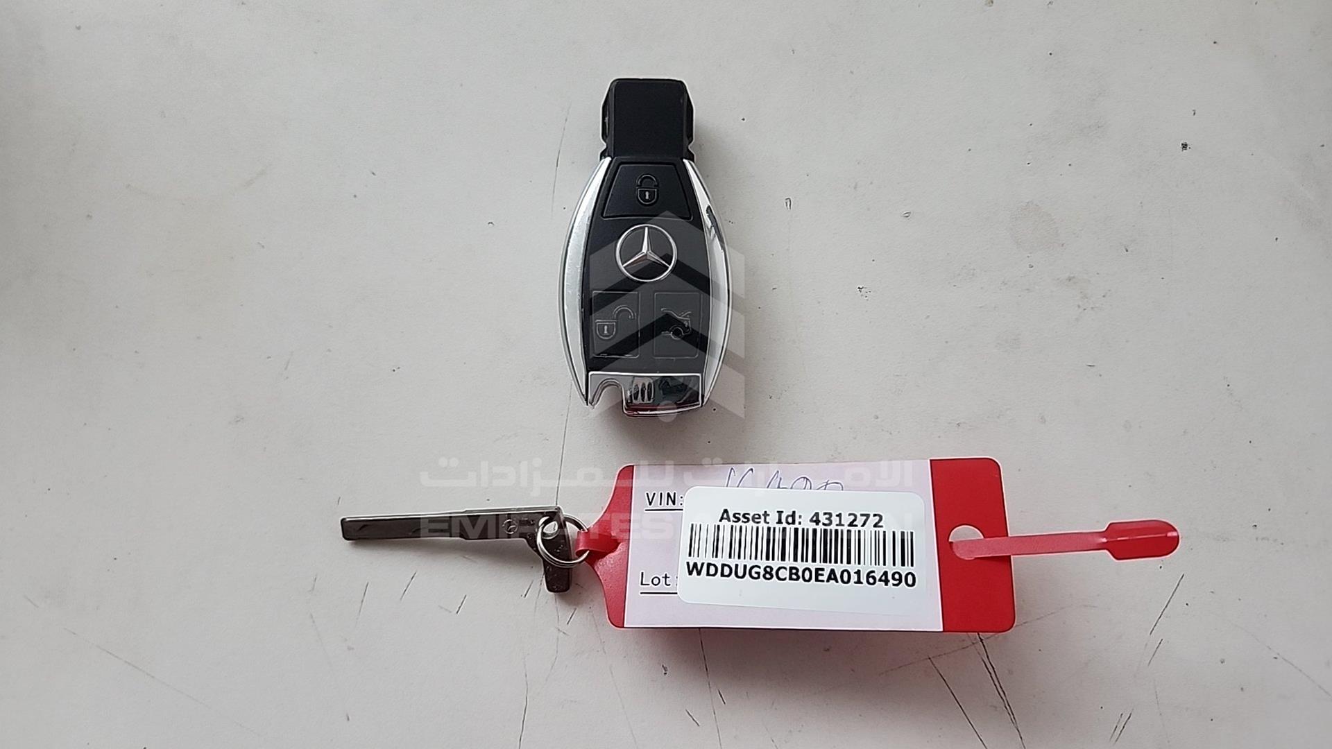2014 MERCEDES S 500 VIN: WDDUG8CB0EA016490