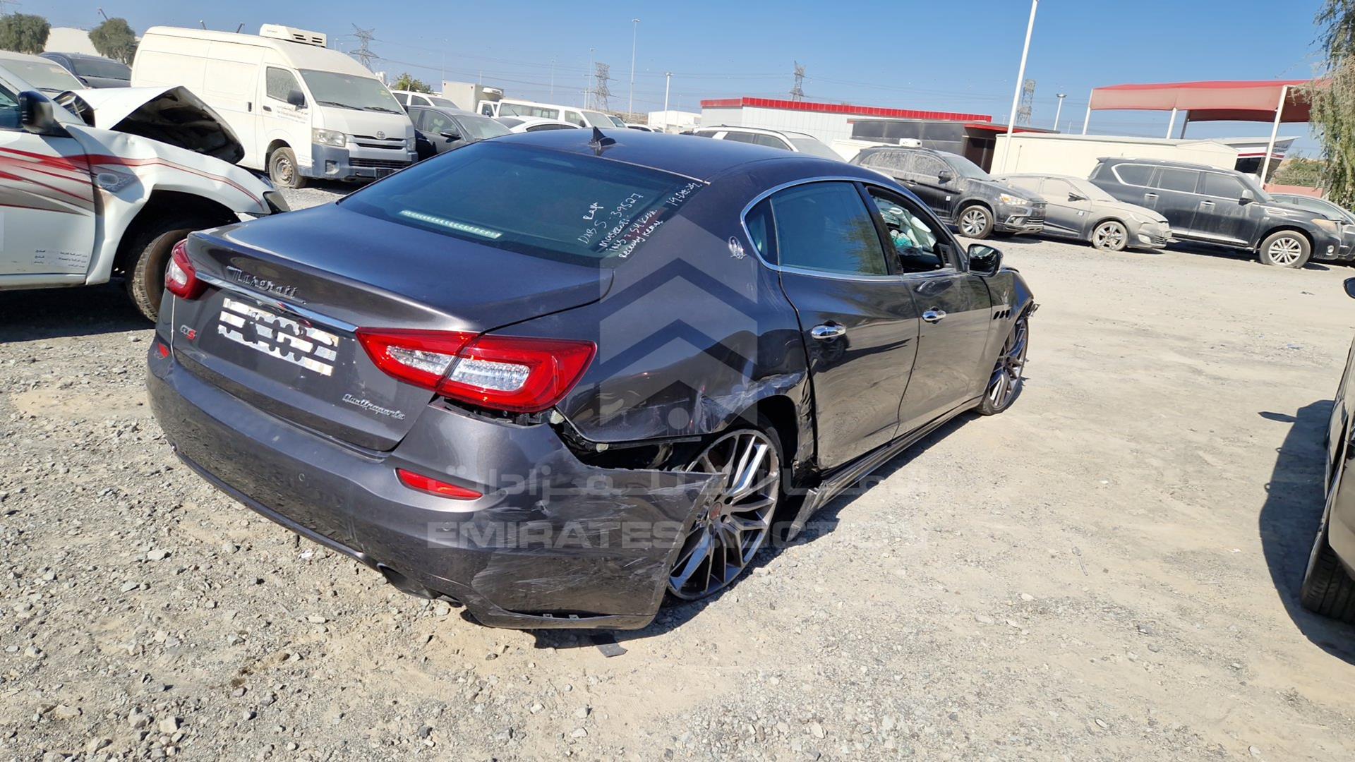 2016 MASERATI QUATTROPORTE GTS VIN: ZAMPP56F2G1167981