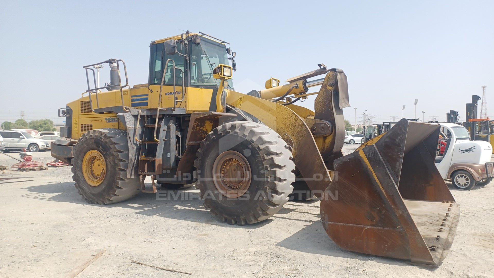 2014 KOMATSU WA500 VIN: KMTWA096T01055987