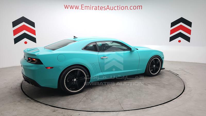 2G1FB1EV4A9210812 Auction: EmiratesAuction Lot: 405395 2G1FB1EV4A9210812 Chevrolet Camaro 2010 BLUE Photo 36