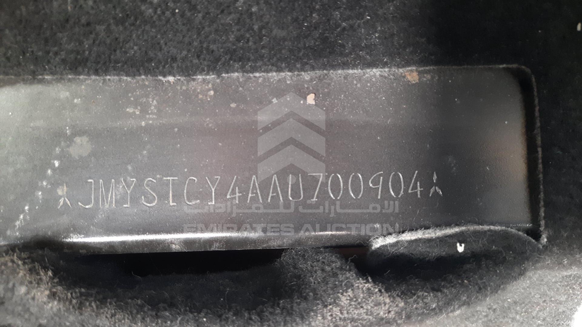 2010 MITSUBISHI LANCER VIN: JMYSTCY4AAU700904