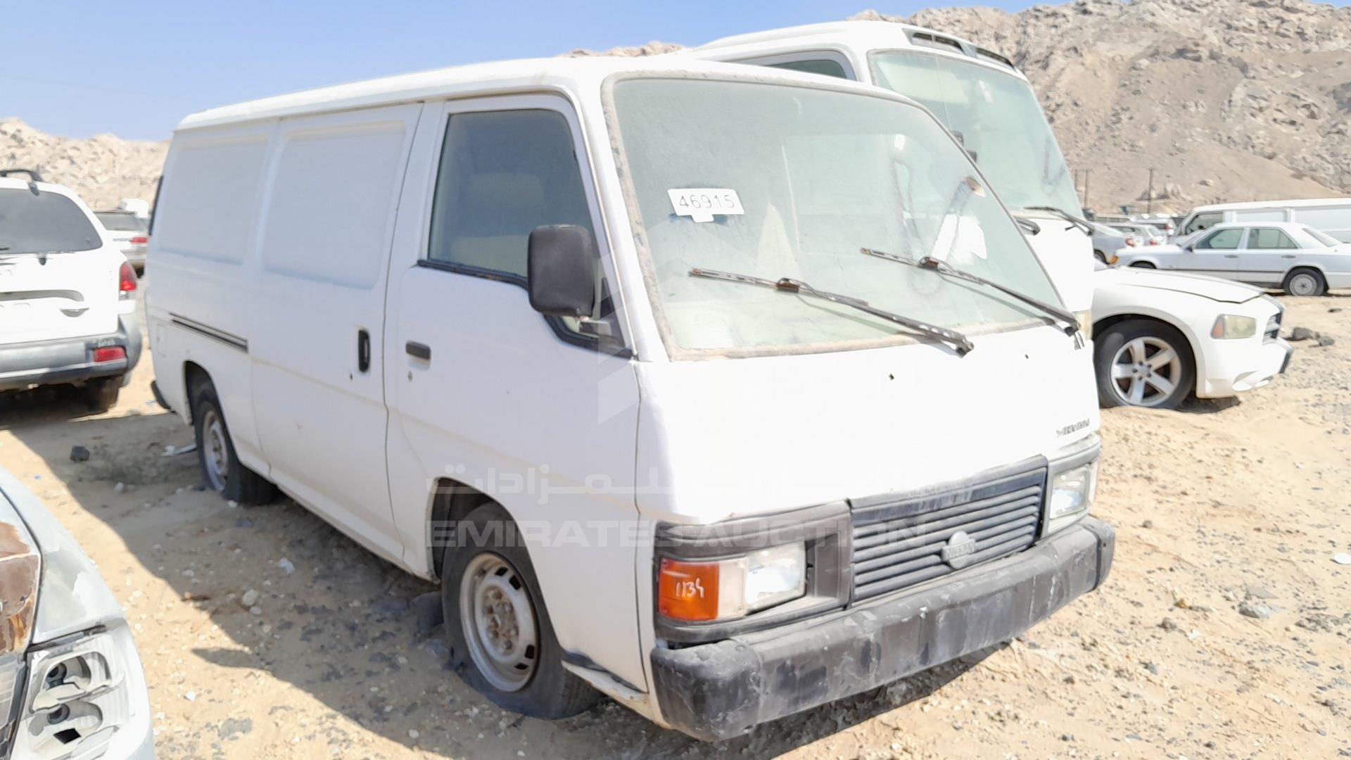 1992 NISSAN URVAN VIN: VNGE24-004315
