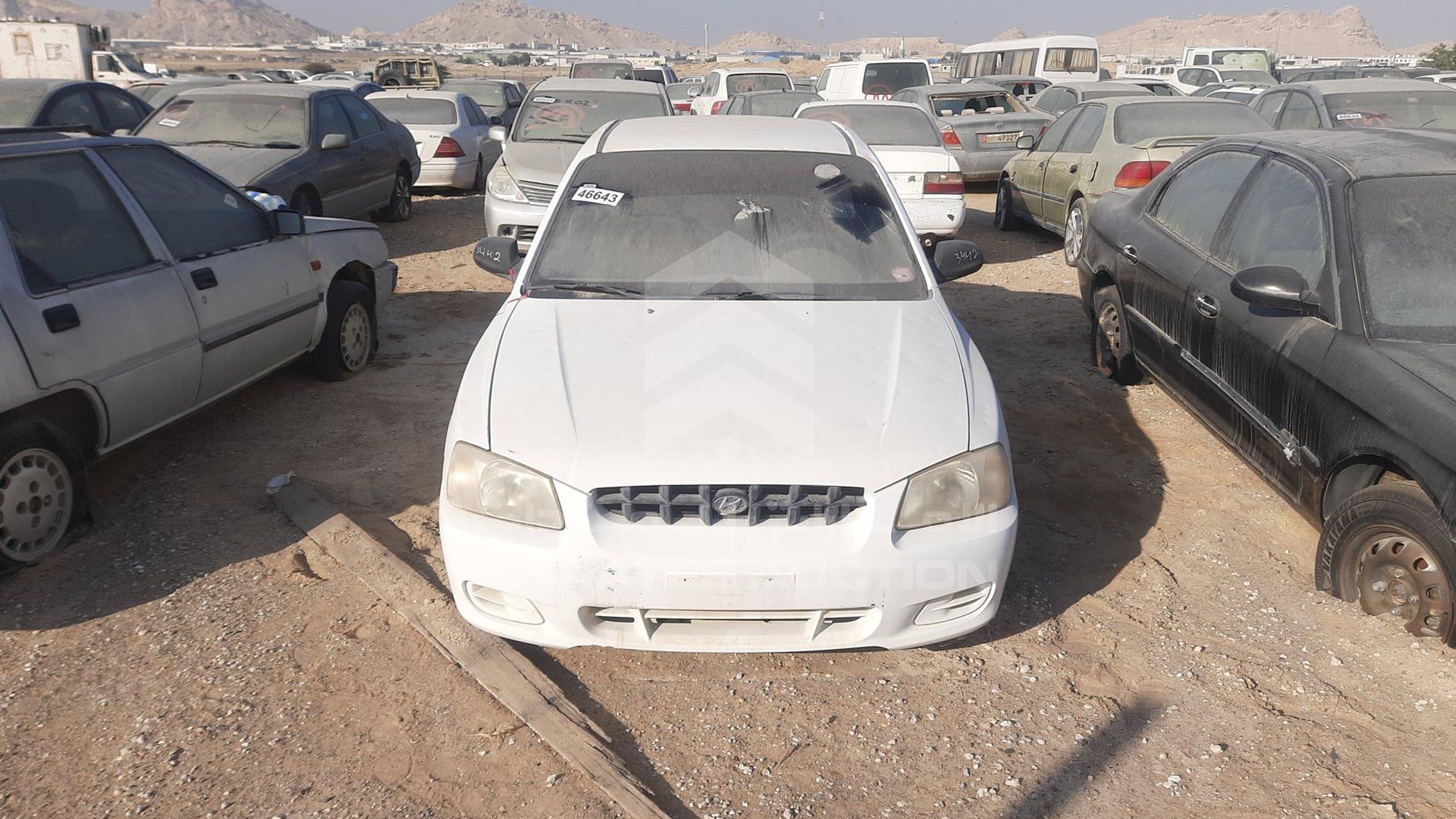 2002 HYUNDAI ACCENT VIN: KMHCG41GX2U293473