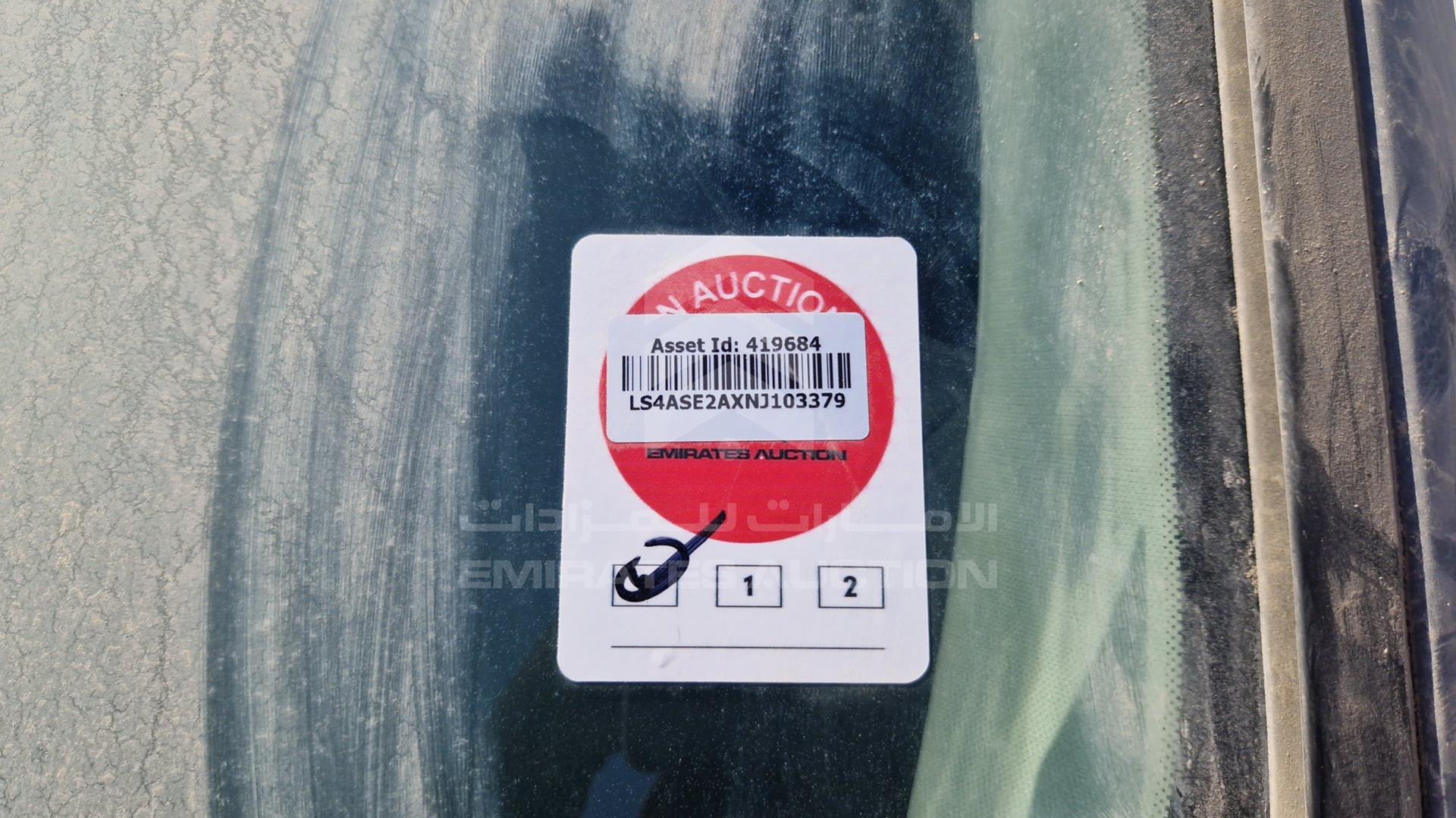 2022 CHANGAN CS 95 VIN: LS4ASE2AXNJ103379