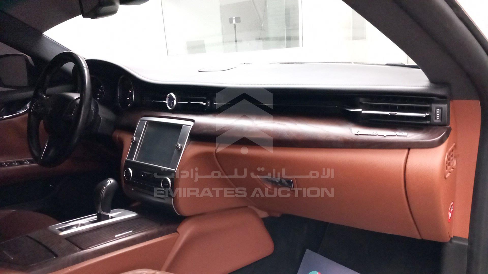 2015 MASERATI QUATTROPORTE VIN: ZAMSP56F8F1135769