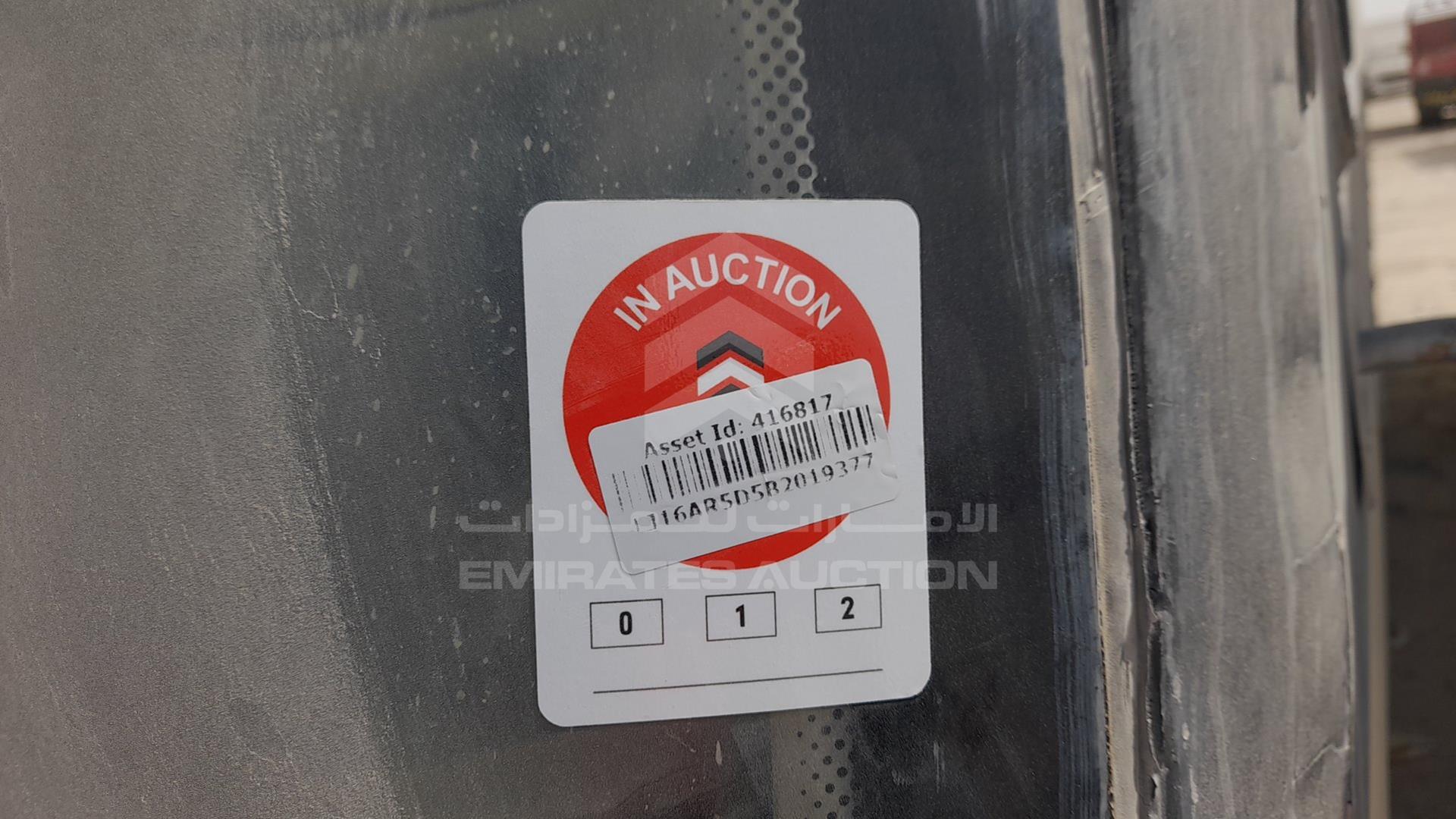 2012 ZHONGTONG LCK6780D VIN: LJ16AR5D5B2019377