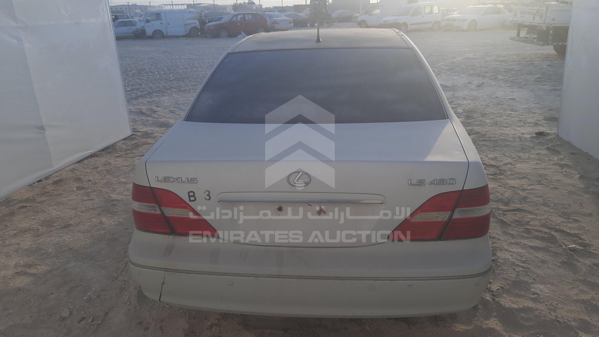 2003 LEXUS LS 430 VIN: JTHBN30F130105634