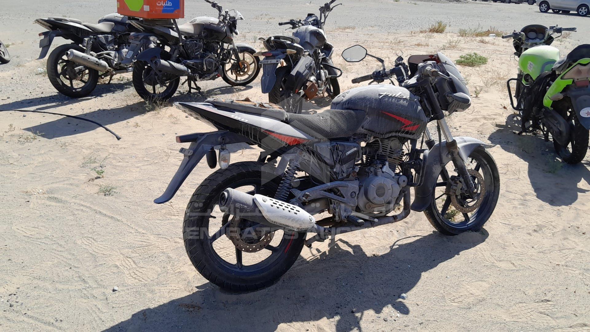 2017 BAJAJ PULSAR 180CC VIN: MD2A12DY6HCG10392