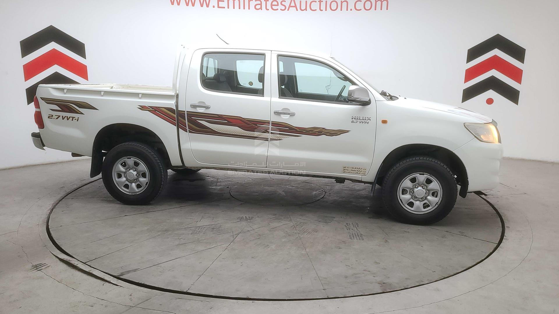 2013 TOYOTA HILUX VIN: MR0FX22G8D1360307