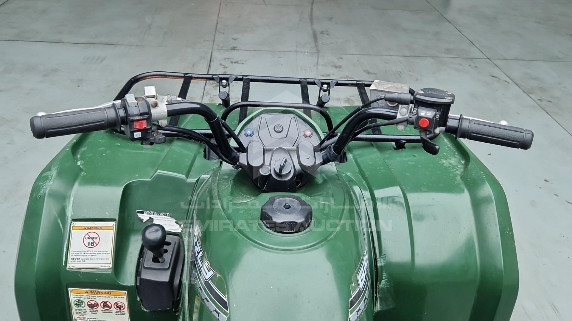 0 YAMAHA GRIZZLY 350 VIN: 5Y4AH30Y9EA016940