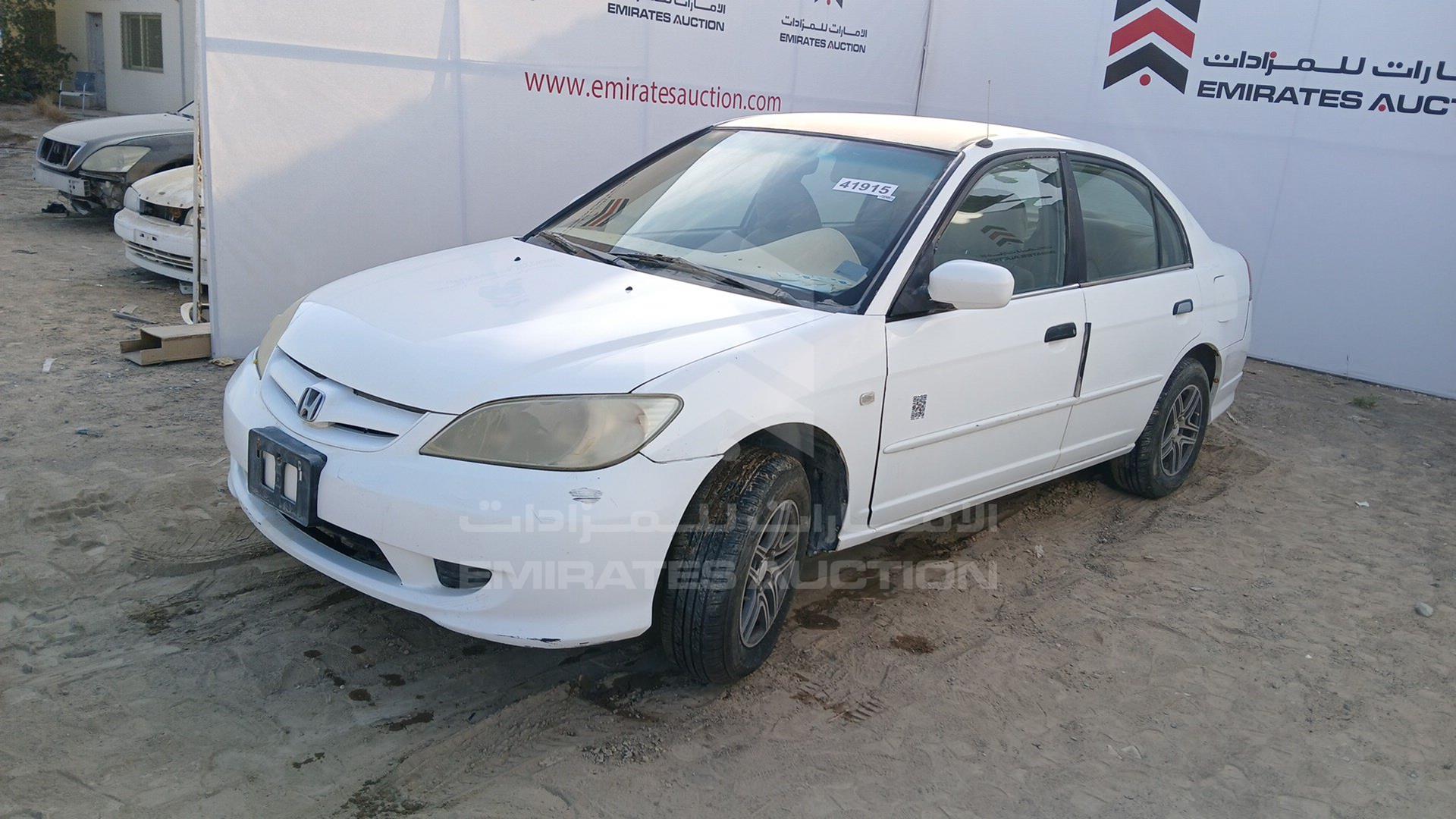 2005 HONDA CIVIC VIN: JHMES86215S408444