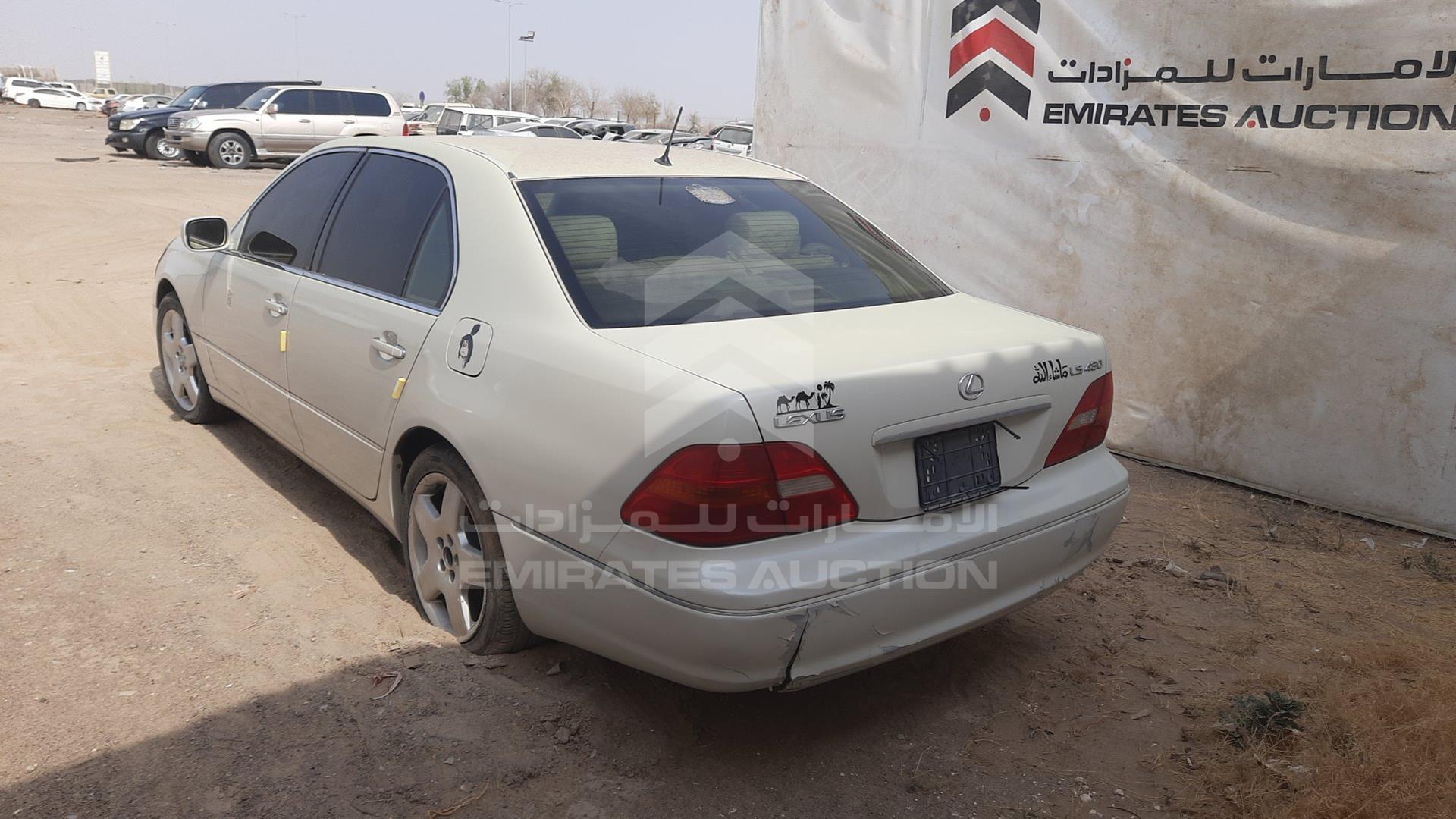 2001 LEXUS LS 430 VIN: JTHBN30F310037382
