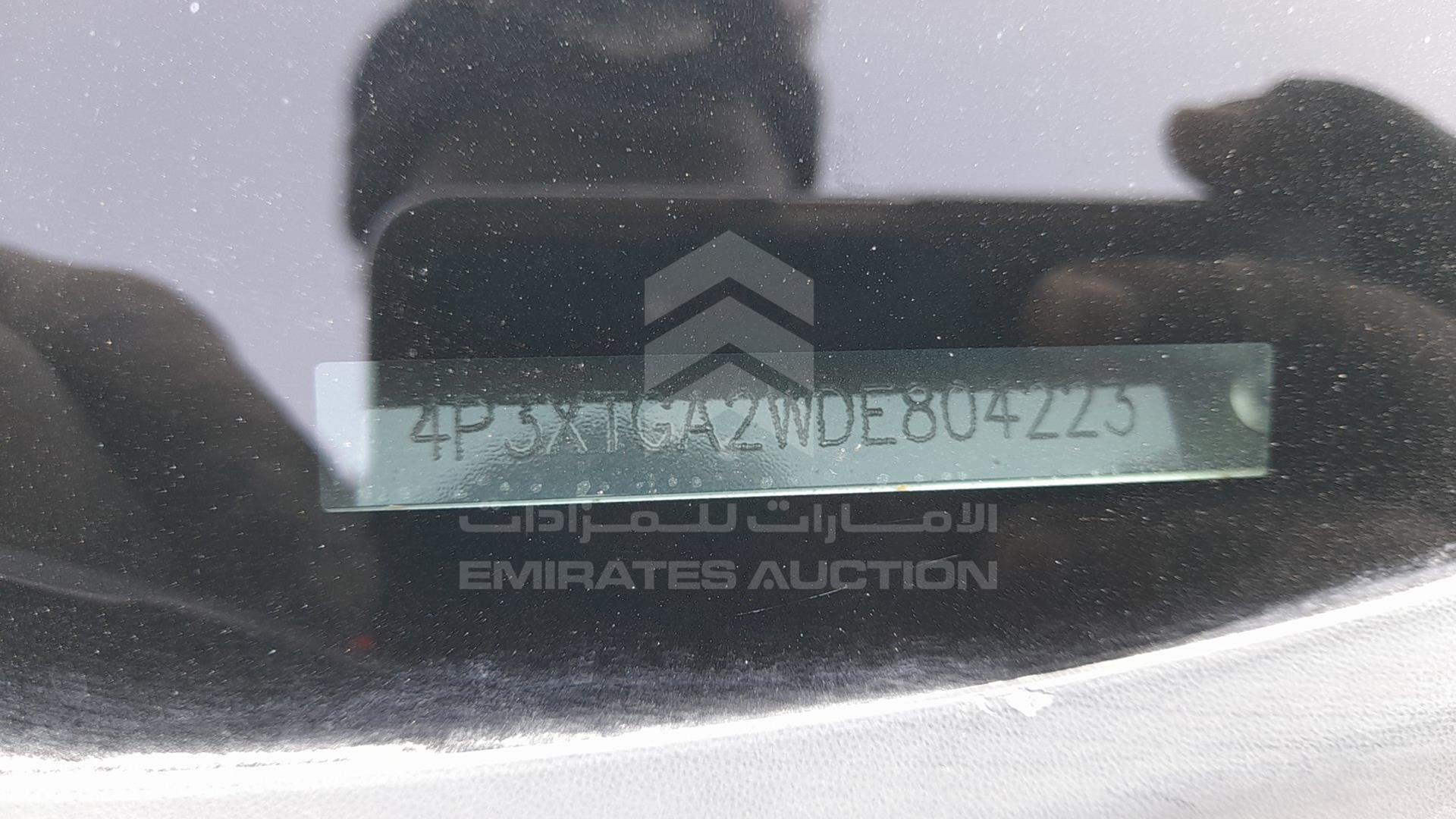 2013 MITSUBISHI ASX VIN: 4P3XTGA2WDE804223