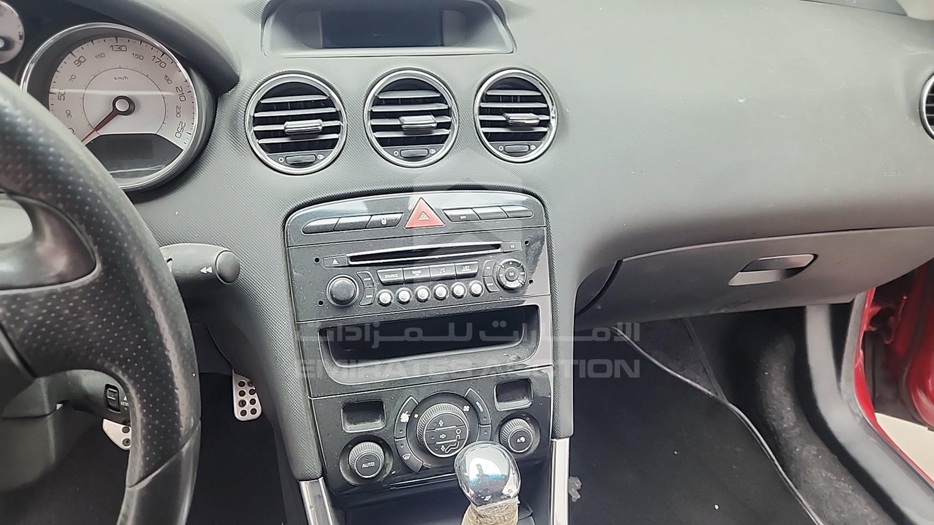 2012 PEUGEOT 308CC VIN: VF34B5FM0CS036210