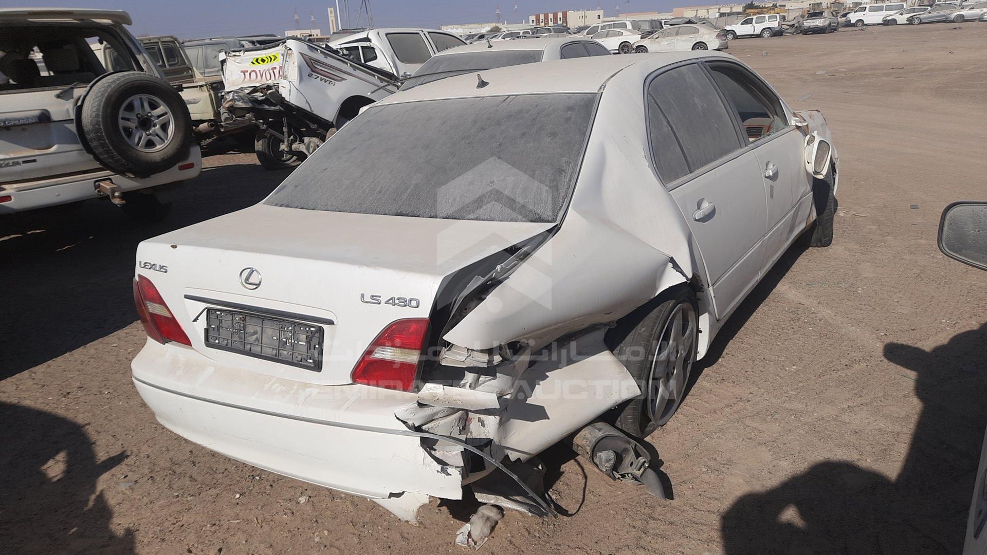 2002 LEXUS LS 430 VIN: JTHBN30F320053163
