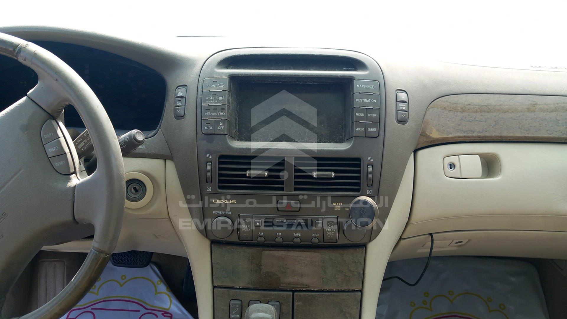 2003 LEXUS LS 430 VIN: JTHBN30FX30112386
