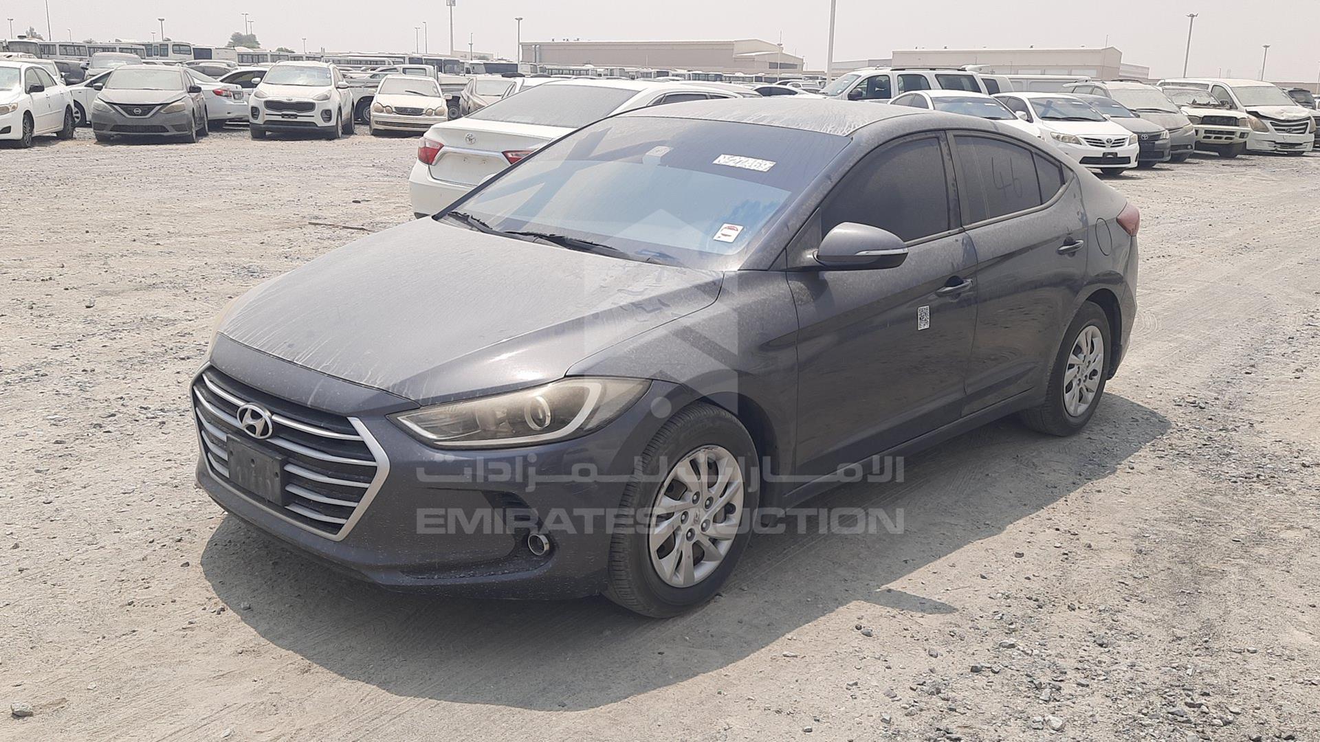 2017 HYUNDAI ELANTRA VIN: KMHD741C5HU128330