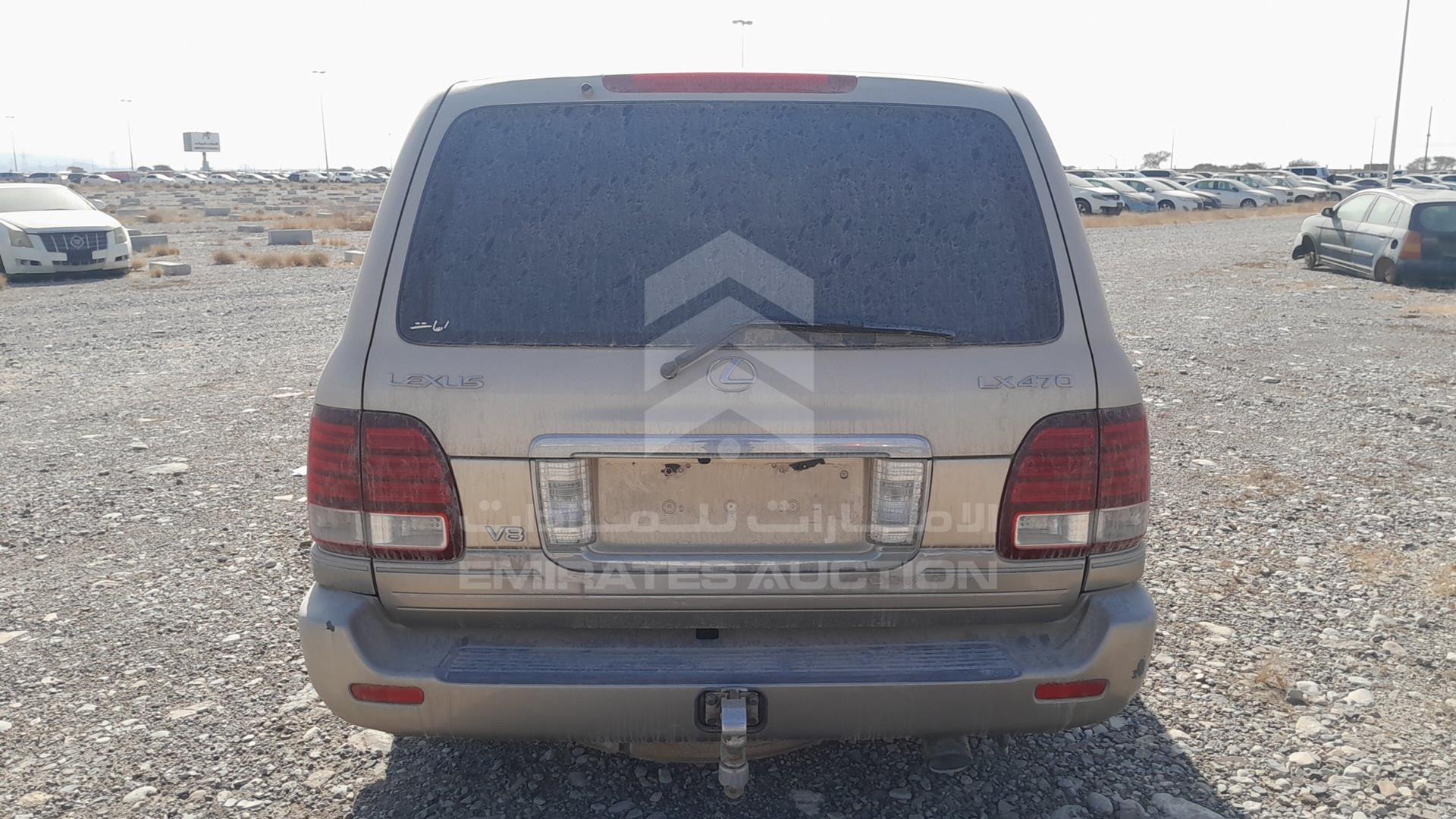 2001 LEXUS LX 470 VIN: JTJHT00W913508303