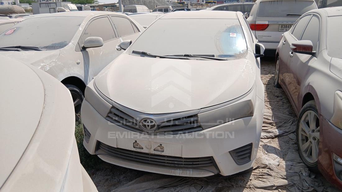 2015 Toyota Corolla - Scrap without document — Full Front View — Photo 1