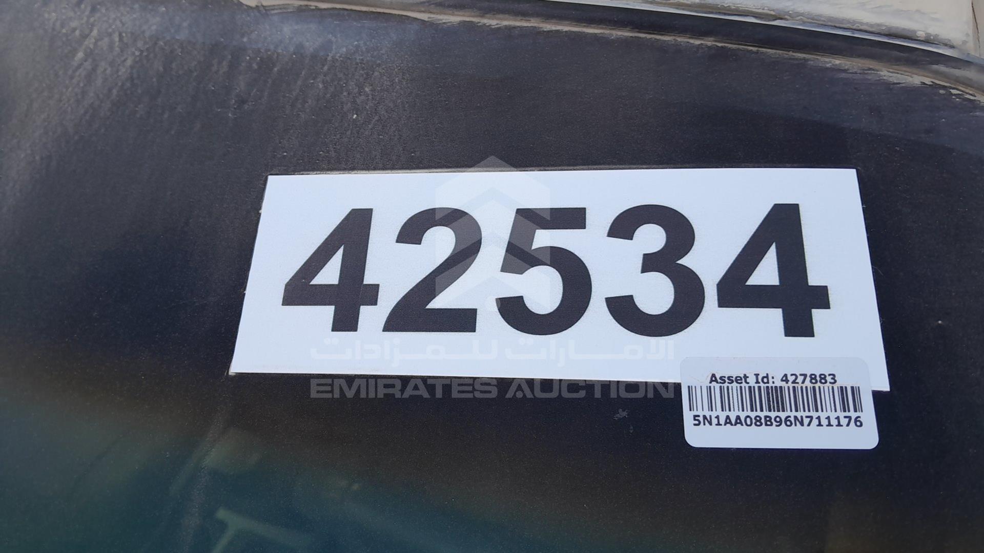 2006 NISSAN ARMADA VIN: 5N1AA08B96N711176