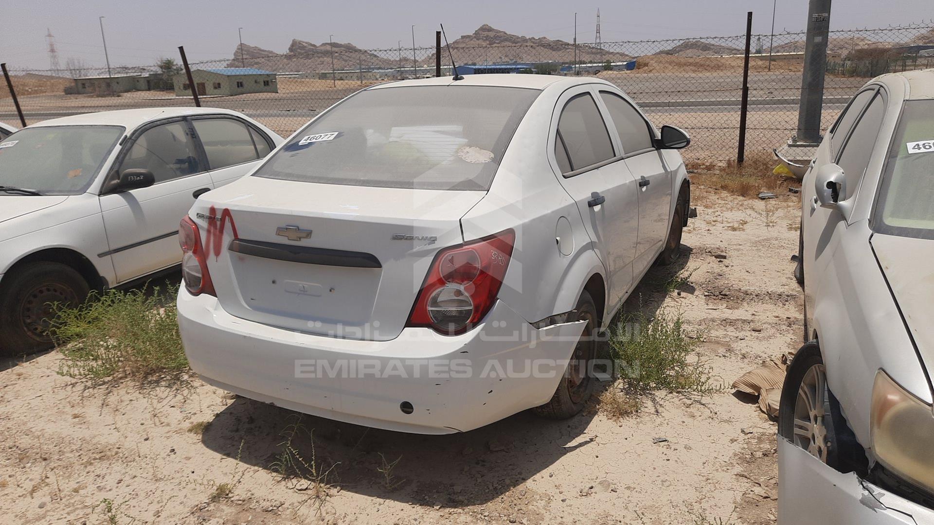 2013 CHEVROLET SONIC VIN: KL1JD5BE4DB063988