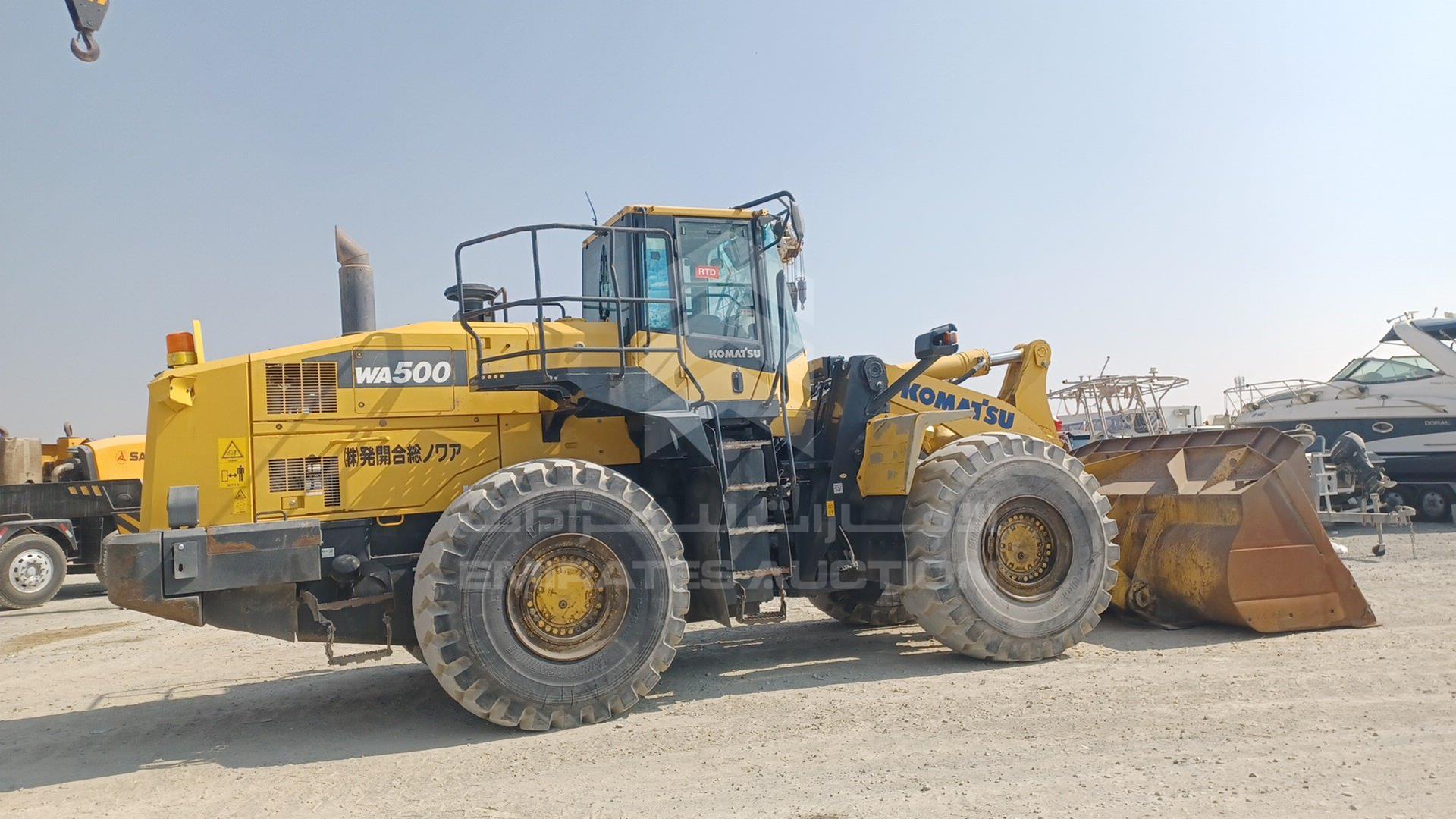 2015 KOMATSU WA500 VIN: KMTWA119P29010405