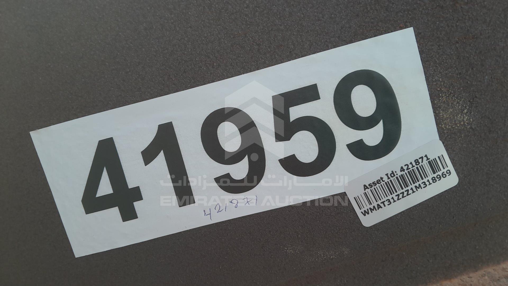 2009 MAN 423 VIN: WMAT31ZZZ1M318969