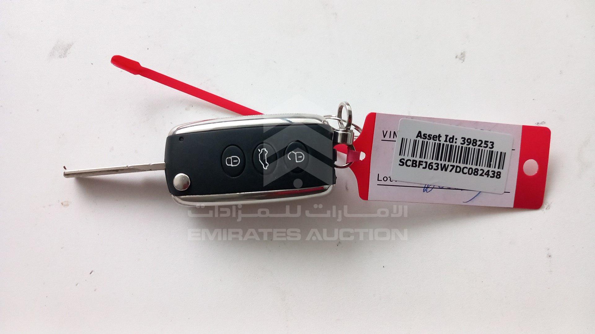 2013 BENTLEY CONTINENTAL VIN: SCBFJ63W7DC082438