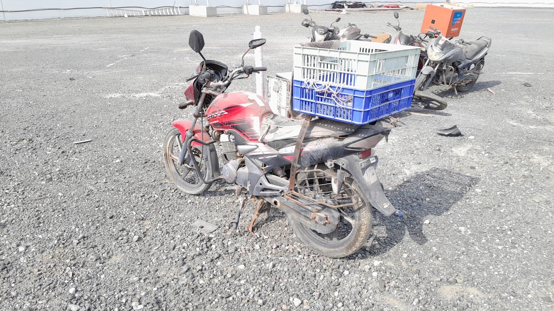 2009 HONDA CBF150S VIN: ME4KC097B98014535