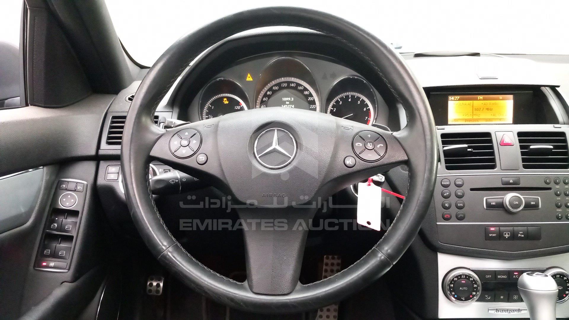 2011 MERCEDES C200 VIN: WDDGF4JB0BF586306