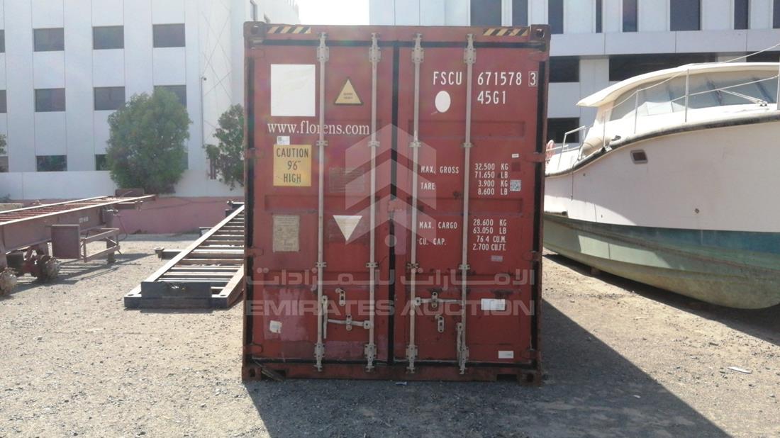 Container for sale in UAE FSCU6715783 439226 Emirates Auction