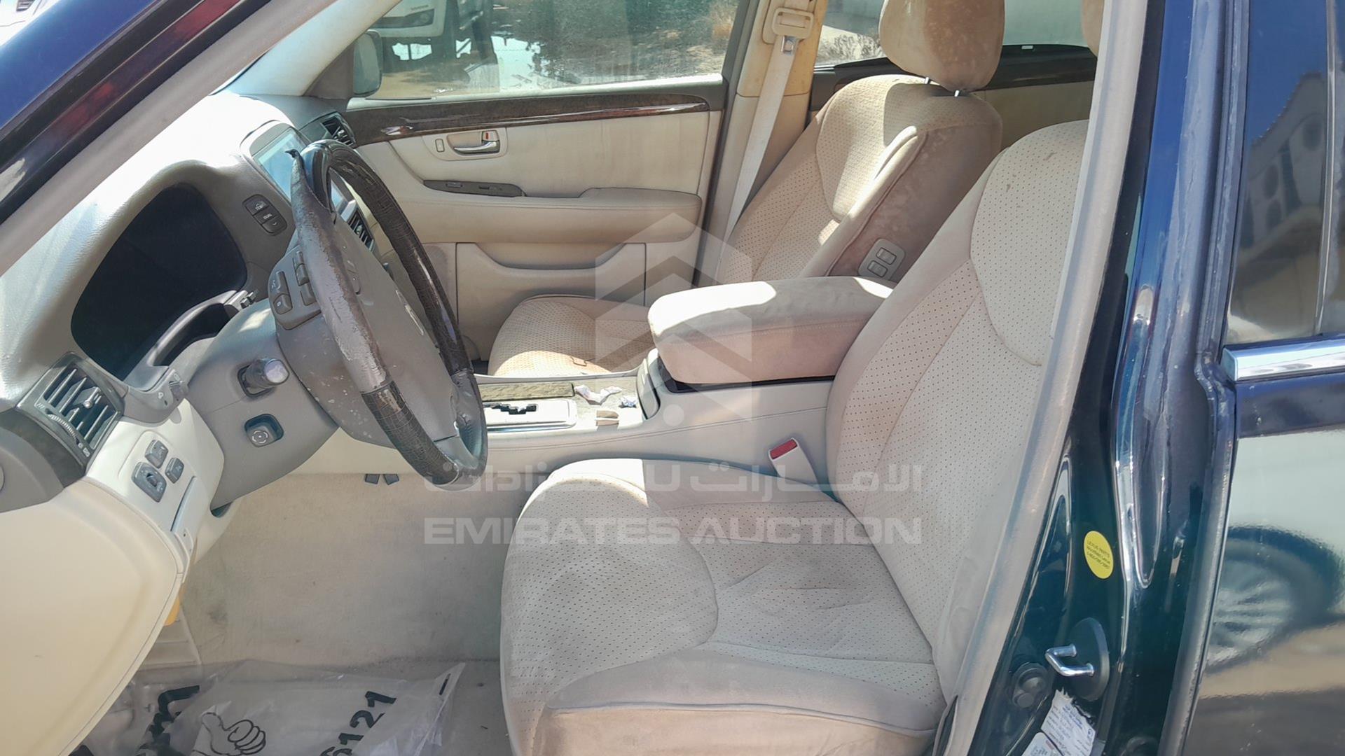 2001 LEXUS LS 430 VIN: JTHBN30F610051499