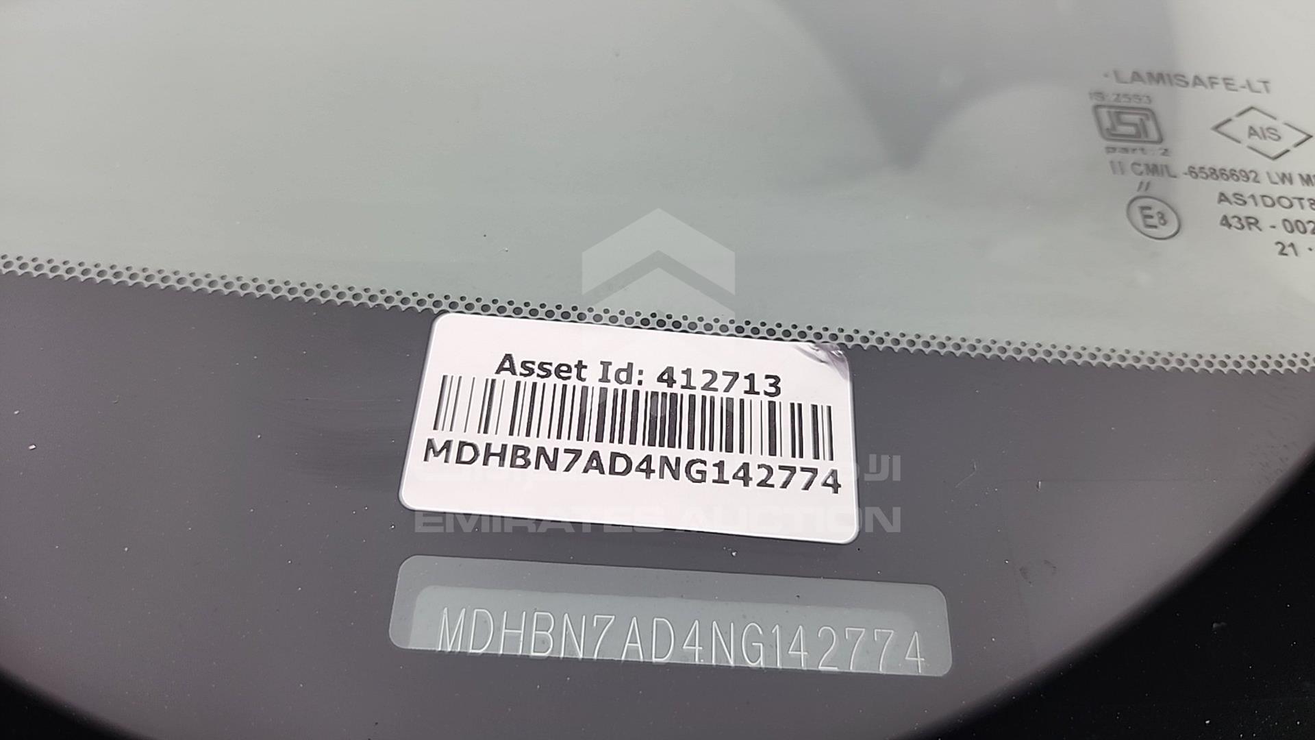 2022 NISSAN SUNNY VIN: MDHBN7AD4NG142774