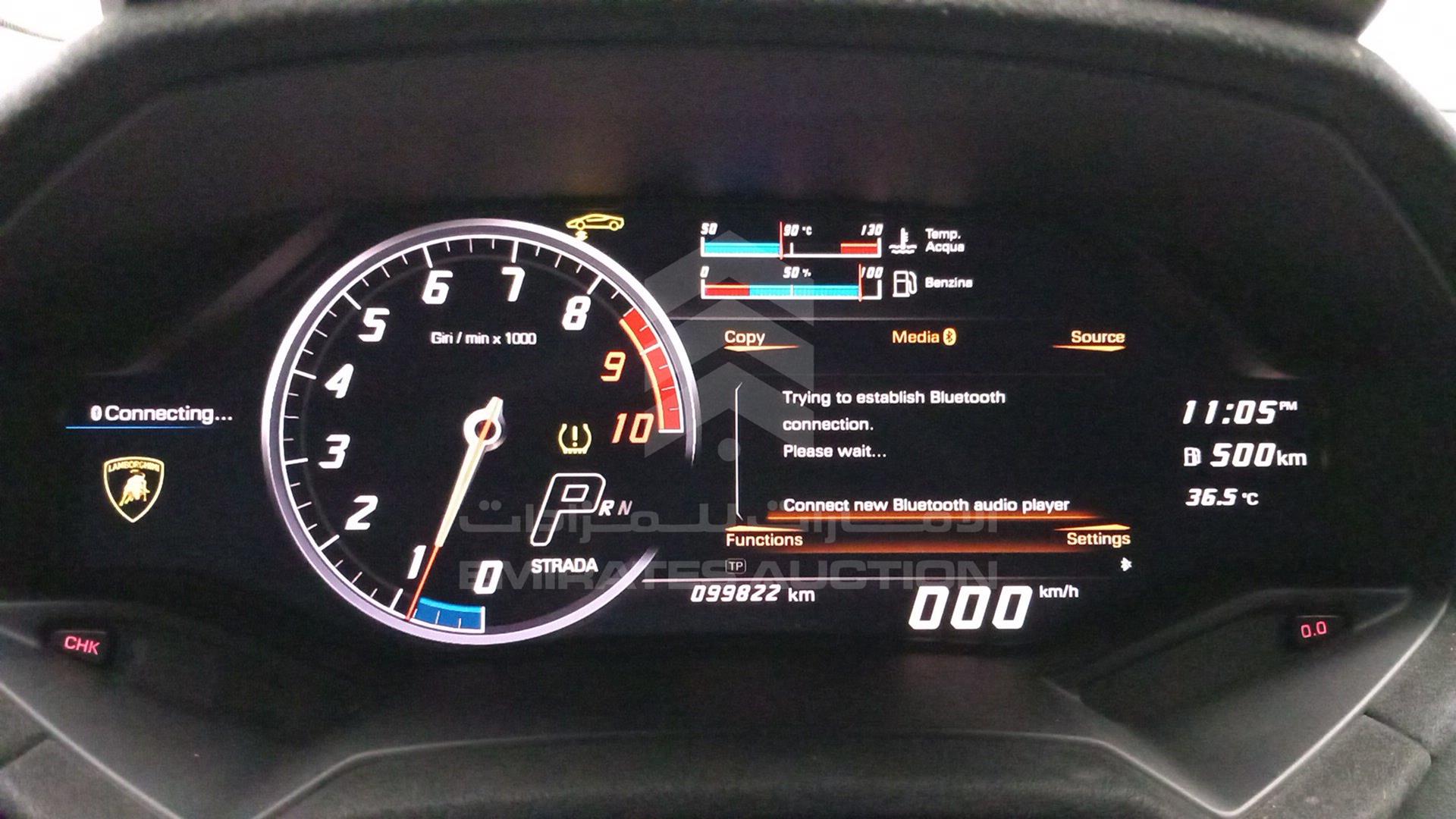 2018 LAMBORGHINI HURACAN VIN: ZHWED4ZF5JLA10123