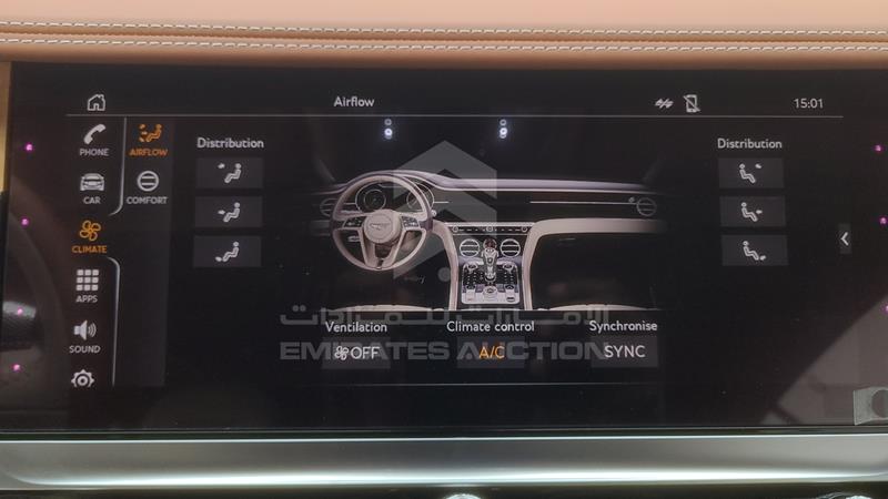 SCBDA3ZG8LC083991 Auction: EmiratesAuction Lot: 418778 SCBDA3ZG8LC083991 Bentley Continental 2020 ORANGE Photo 30