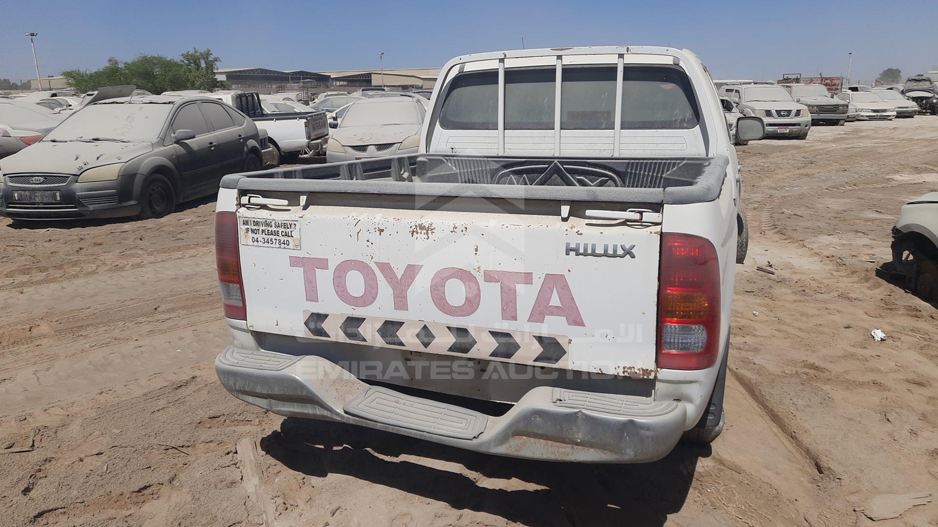2007 TOYOTA HILUX VIN: MR0EX19G473025744