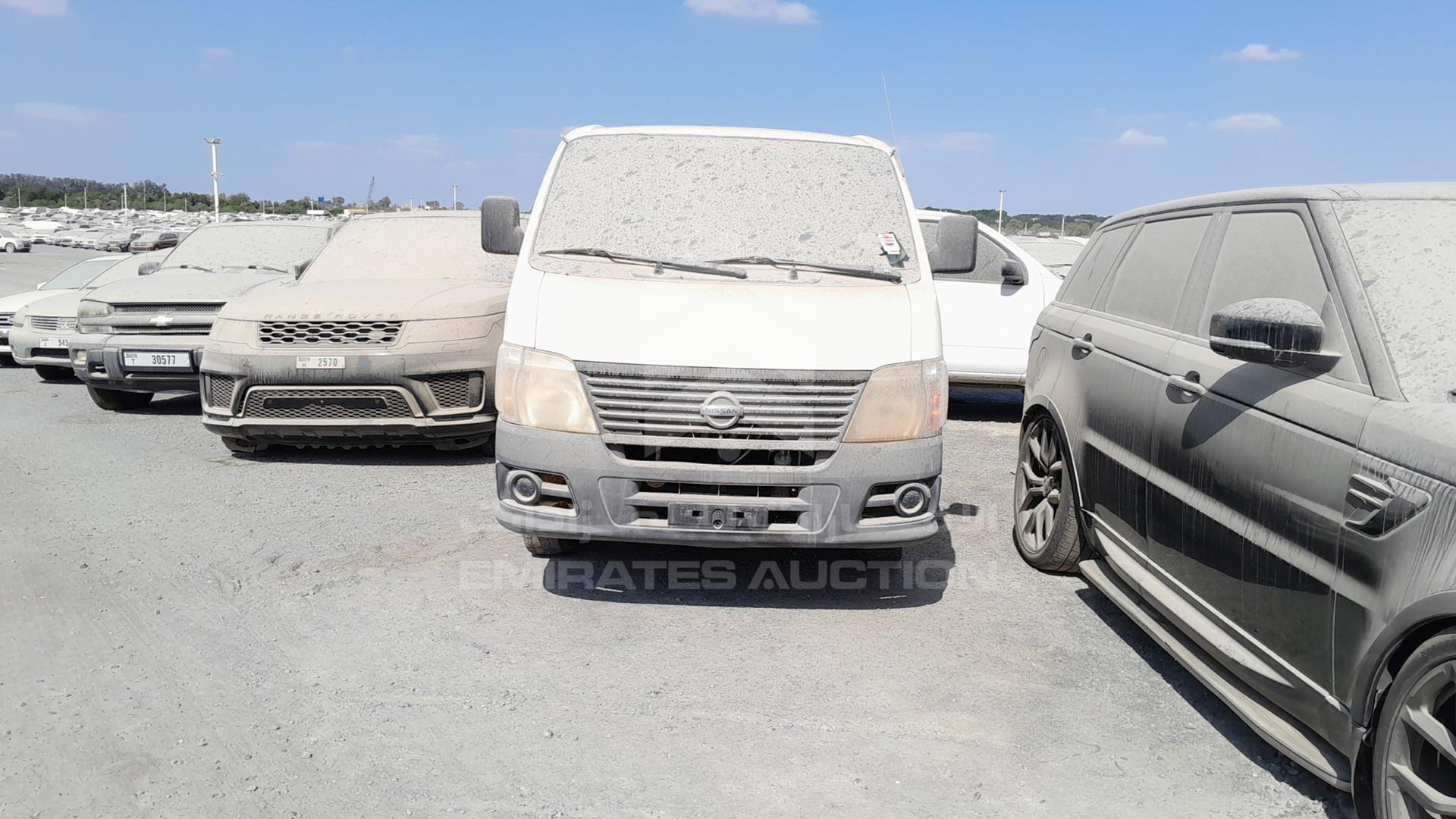 2008 NISSAN URVAN VIN: JN6AE54S48X004535