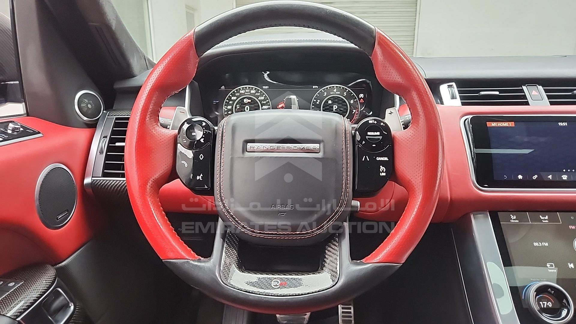 2022 RANGE ROVER SPORT SVR VIN: SALWA2BE2NA213201