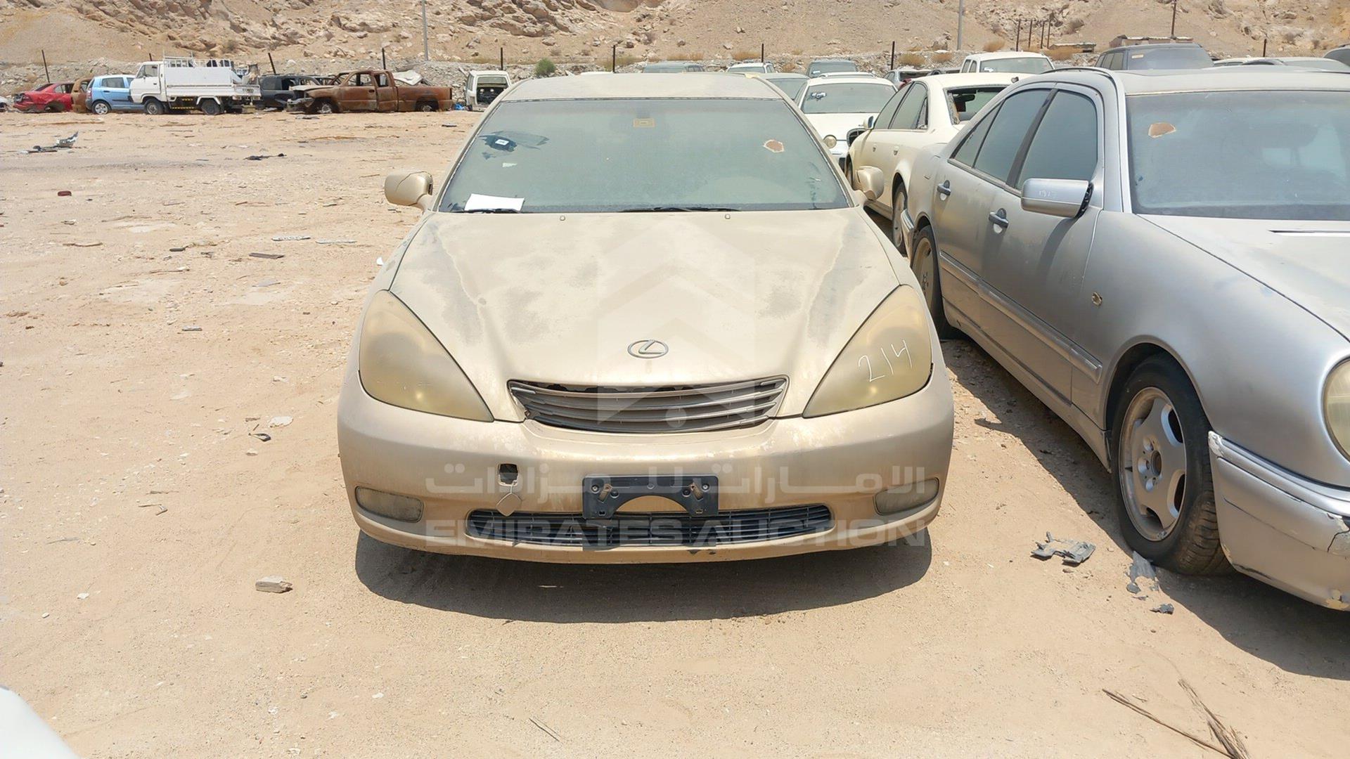 2003 LEXUS ES 300 VIN: JTHBF30G430135510