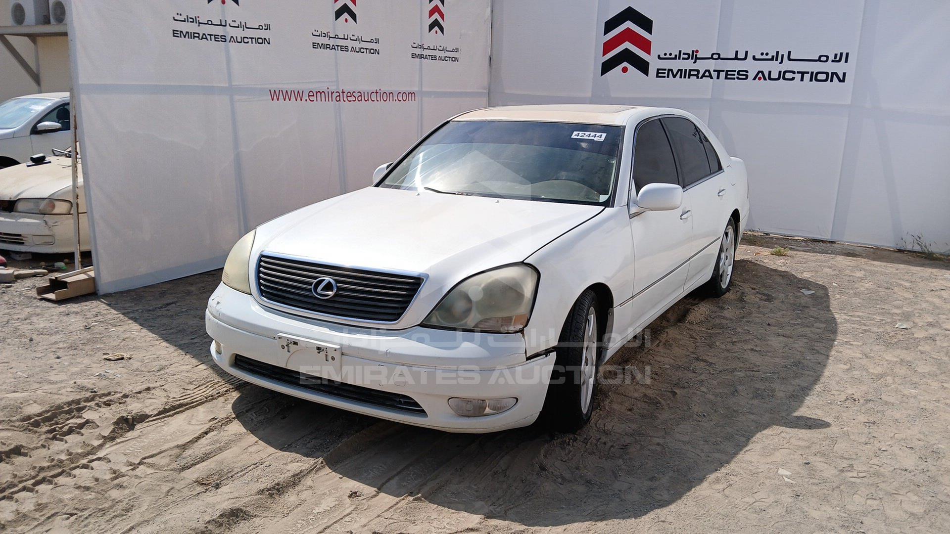 2001 LEXUS LS 430 VIN: JTHBN30F810023168