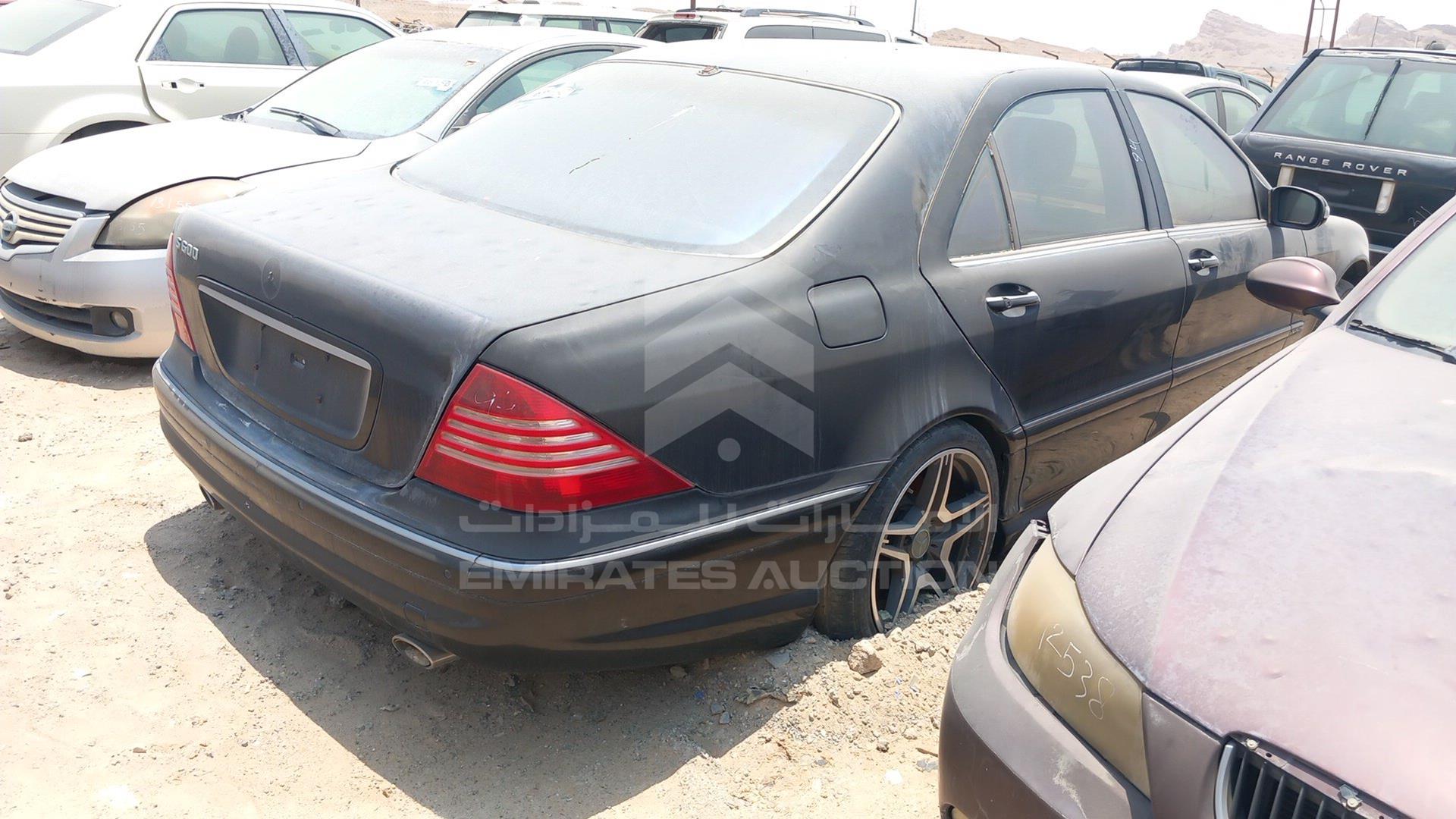 2003 MERCEDES S 600 VIN: WDB2201761A328973