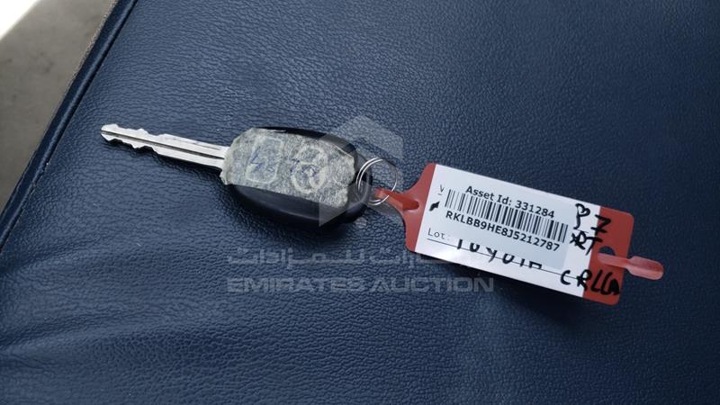 RKLBB9HE8J5212787 Auction: EmiratesAuction Lot: 404125 RKLBB9HE8J5212787 Toyota Corolla 2018 WHITE Photo 4