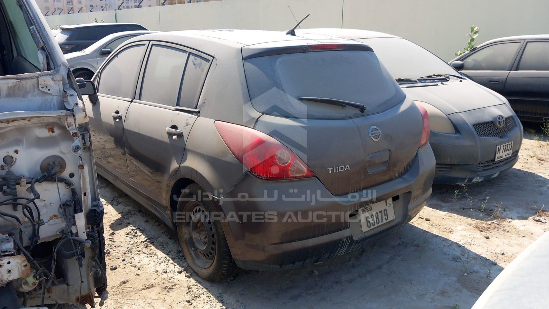 2008 NISSAN TIIDA VIN: JN1CC13C68T014790