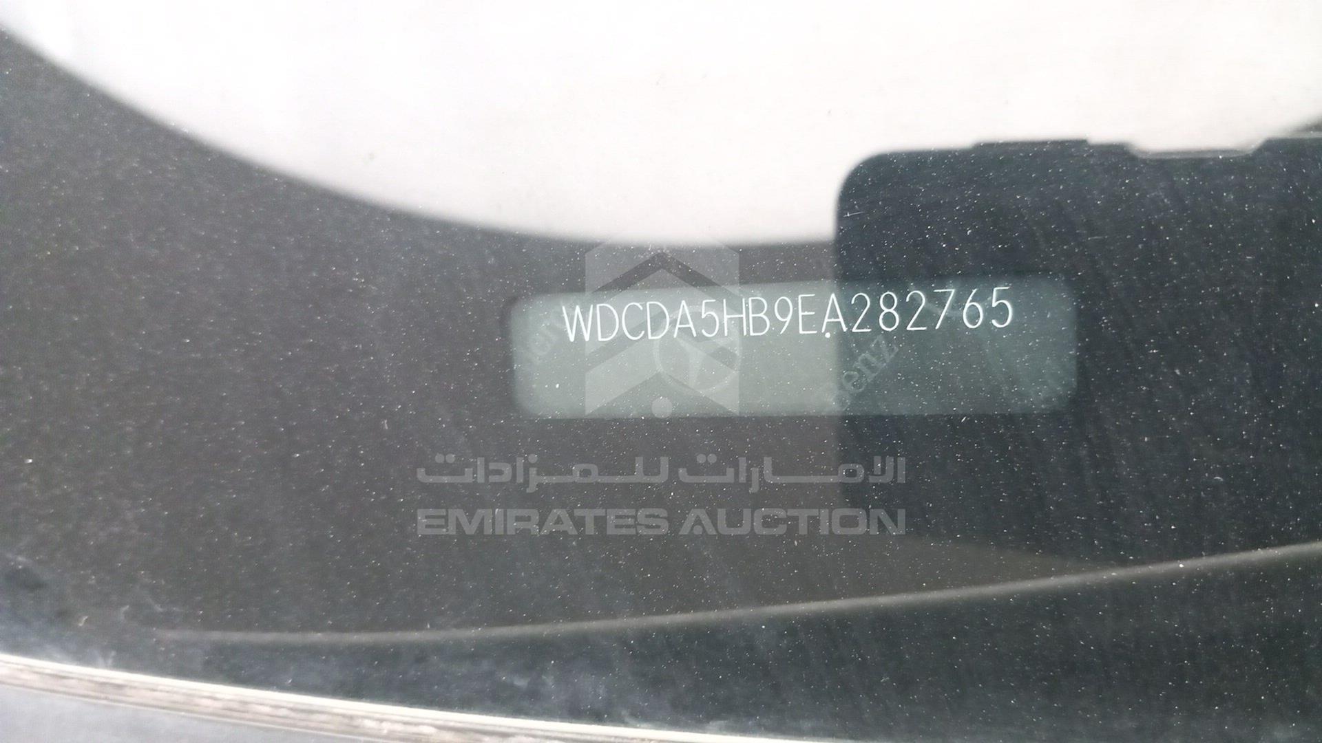 2014 MERCEDES ML350 VIN: WDCDA5HB9EA282765
