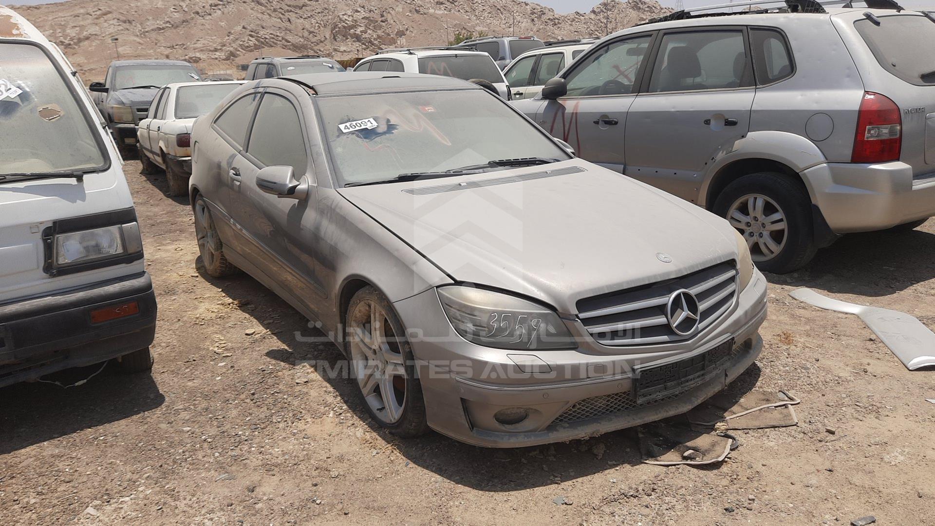 2009 MERCEDES CLC 180 VIN: WDBRN46H99E037219