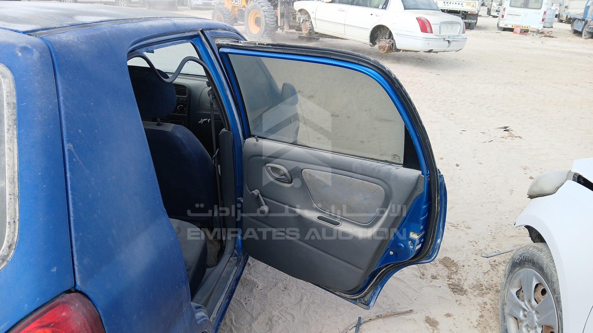 2008 SUZUKI ALTO VIN: MA3FB21S480989798