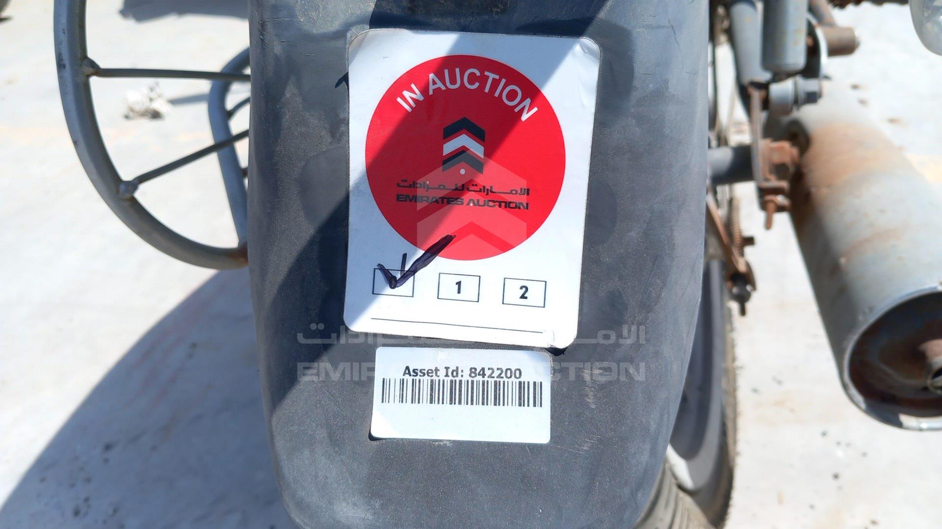 2007 BAJAJ C 100 VIN: MD2DDDZLZNWJ01453