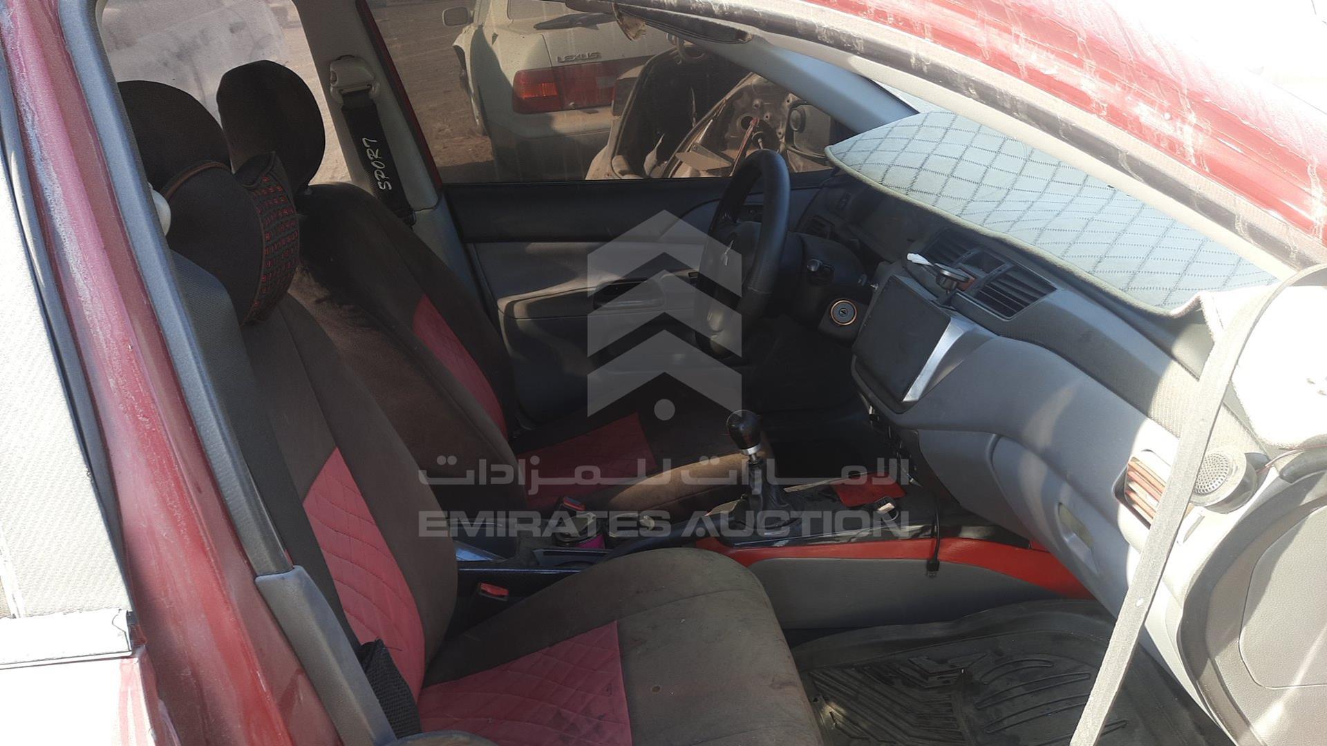 2008 MITSUBISHI LANCER VIN: JMYSNCS1A8U707652